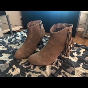 NIne West Suede Ankle Boots